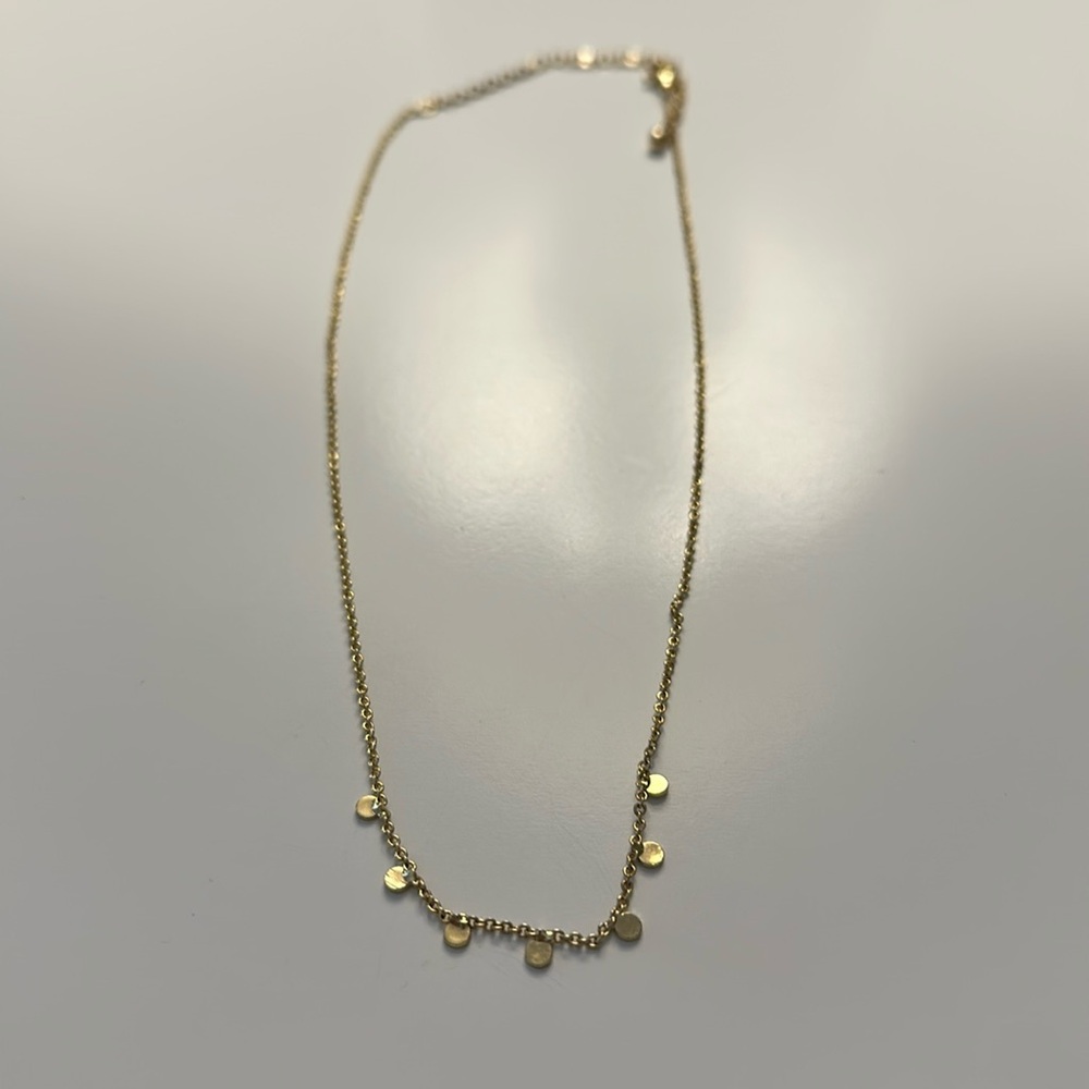 Gold necklace